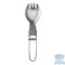 Складная ложка/вилка Titanium fork/spoon FSP18-TI